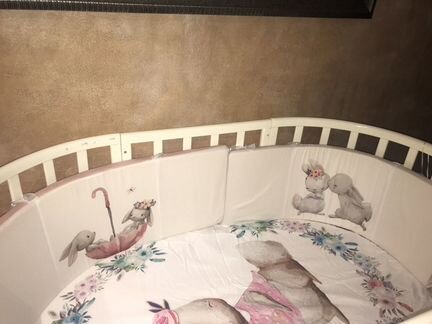 Бортики в кроватку