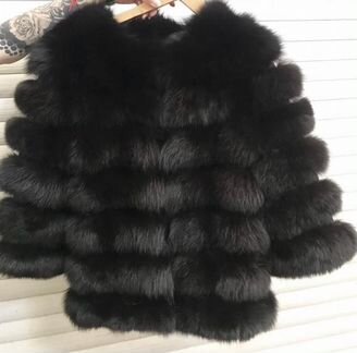 Шуба из песца