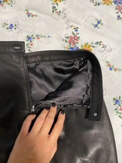 Новая Юбка кожаная 42-44