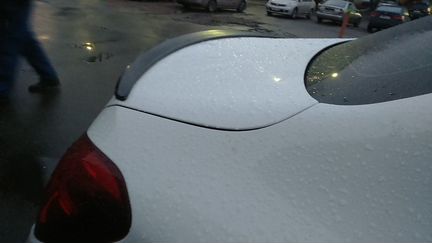 Спойлер на крышку багажника mercedes w205