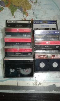 Кассеты 8мм. для видеокамеры 9шт