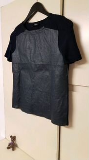 Max co Max Mara кожаная блузка топ оригинал