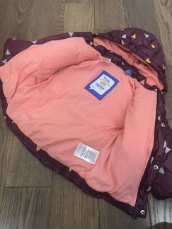 Куртка зимняя Adidas для девочки 12 мес