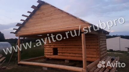 Сруб для бани