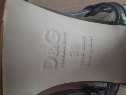 Босоножки D&G