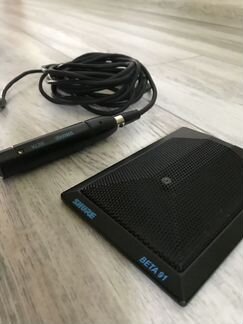 Микрофон Shure Beta 91 для бас-барабана