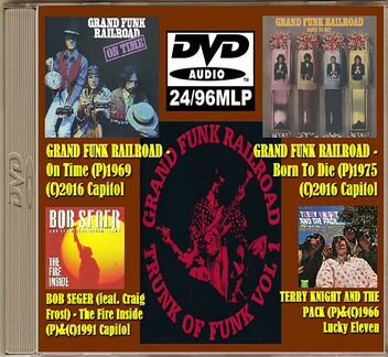 Коллекция Grand Funk Railroad на dvd-audio