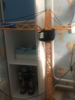 Кран с пультом управления