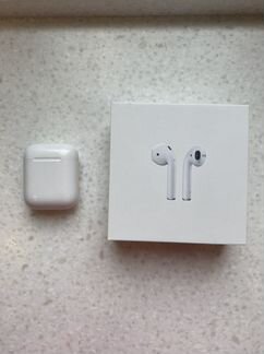 Беспроводные наушники apple airpods оригинал