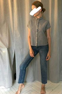 Рубашка с открытой спиной monki