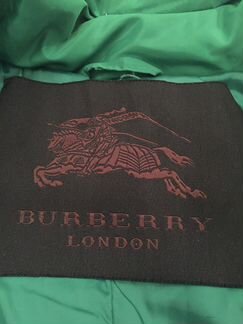Пуховик -куртка Burberry Lonbon
