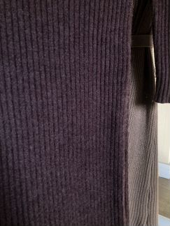 Шерстяное базовое платье