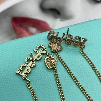 Серьги Guссi 5 см