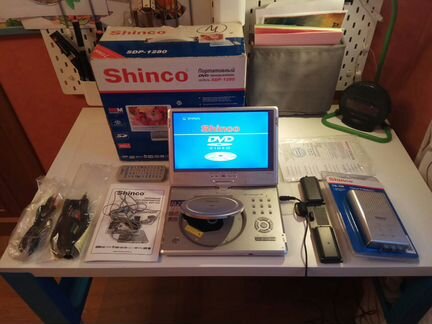 Портативный DVD проигрыватель shinco SDP-1280