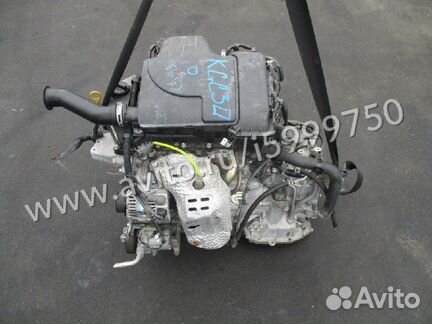Двигатель + АКПП Toyota Passo KGC30 1KR-FE - Пассо