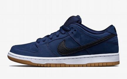 Nike Sb Dunk Low Navy Black Gum