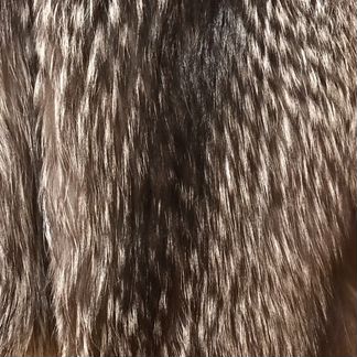 Меховой жилет из чернобурки высокого качества, 42