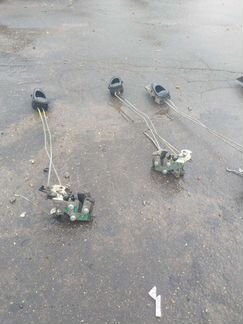 Замок двери задний правый на Шевроле Ланос