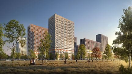 1-к квартира, 33.6 м², 22/25 эт.