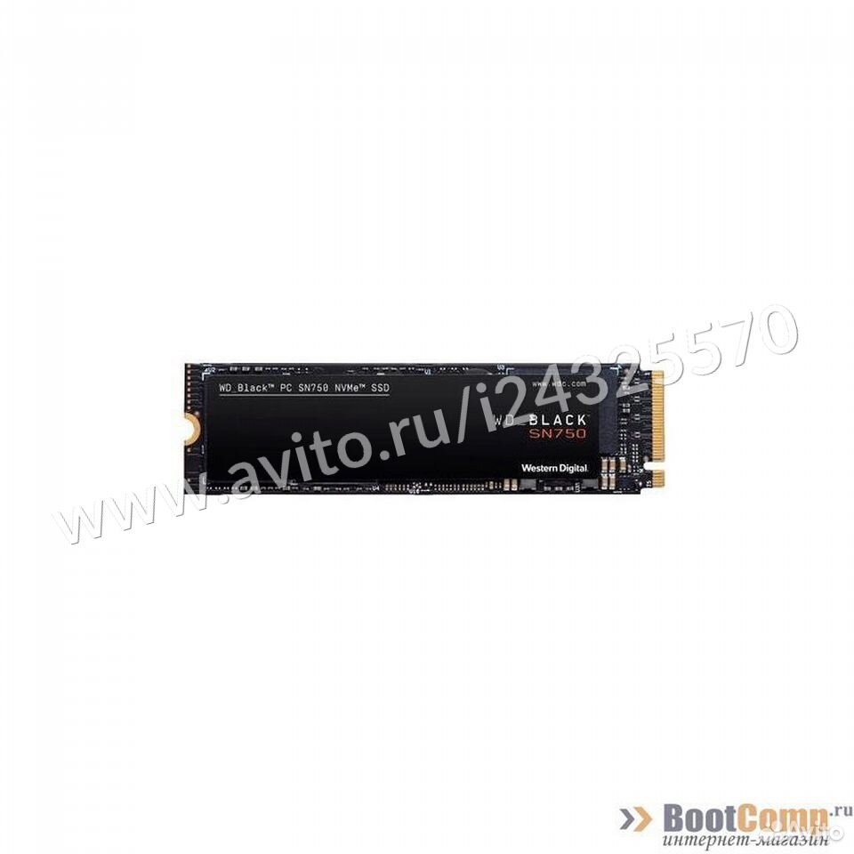 84012410120  Диск SSD M.2 PCI-E 1000Gb WD Black SN750 series (W 
