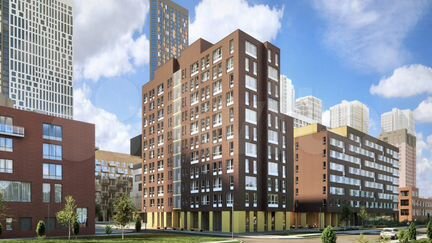 3-к квартира, 94.1 м², 13/51 эт.