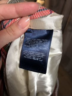 Мини юбка Gant из шерсти с карманами