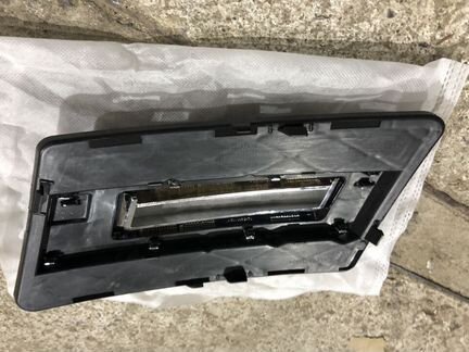 Решетка с хромом на дхо Mercedes GLK