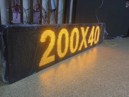 Светодиодная строка 200х40