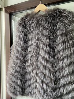 Жилет меховой женский