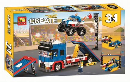 Конструктор bela 11054 Мобильное шоу