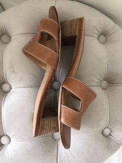 Шлепки Herms оригинал 37