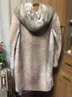 Шуба мутон/ норка/каракульча