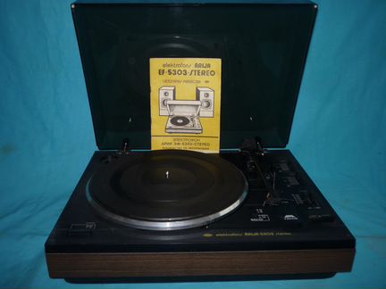 Ария-5303 и Радиотехника-301 электрофоны рабочие