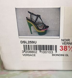 Босоножки Versace оригинал