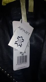 Новая кожаная Куртка косуха модная фирмы Apart