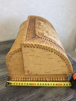 Хлебница из бересты