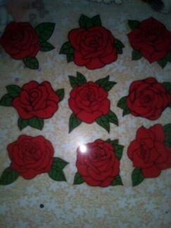 Термо переводки на ткань/розы