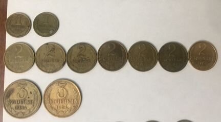 Монеты СССР. Погодовка. Обмен/продажа