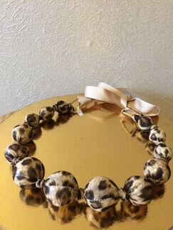 Бусы леопардовые