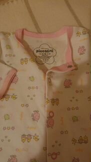 Боди/слип Piccolini для девочки, 9-12 мес