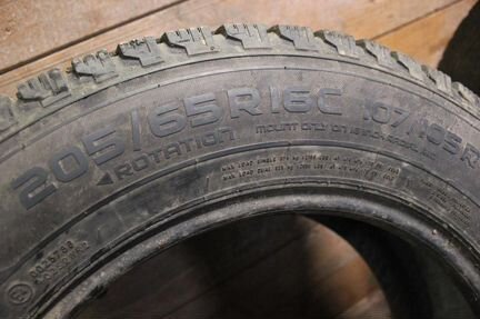Шины бу 205-65-16 Nokian Hakkapeliitta C3
