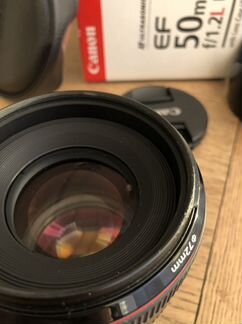 Объектив Canon ef50mm f/1.2L USM