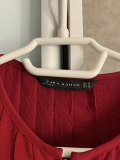 Плиссированная блуза Zara