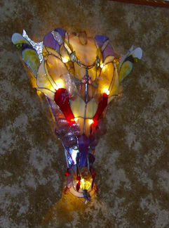 Витражные светильники в стиле тиффани