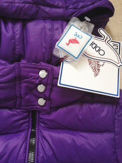 Odri новое пуховое пальто оригинал 5-6 лет