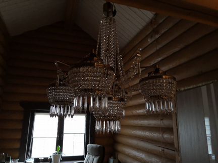 Люстра хрусталь