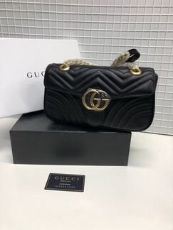 Сумка Gucci marmont GG Клатч matelass Гуччи Гучи