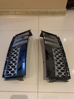 Жабры с хромом для Land Rover Vogue L322, 2011г