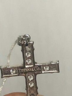 Серебряный крест Tiffany