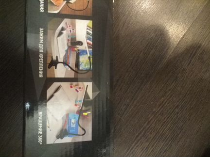 Переносная лампа на прищепке,новая